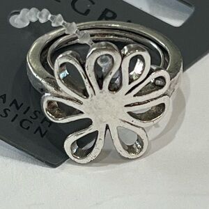 New Pilgrim Danish Design Flower Ring